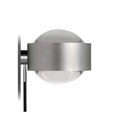 Top Light Puk Mirror + LED-Spiegeleinbauleuchte-Chrom matt-Linse klar-Linse matt-mit LED (2800K)