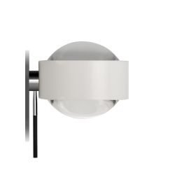 Top Light Puk Mirror + LED-Spiegeleinbauleuchte-Weiß-Linse klar-Linse matt-mit LED (2800K)