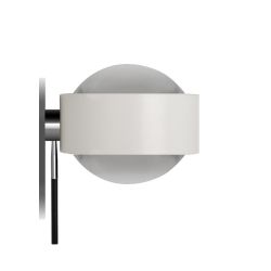 Top Light Puk Mirror + LED-Spiegeleinbauleuchte-Weiß-Linse matt-Linse matt-mit LED (2800K)