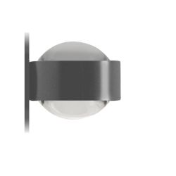 Top Light Puk Mirror LED-Spiegeleinbauleuchte-Anthrazit-Linse klar-Linse matt-mit LED (2800K)