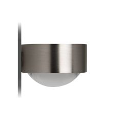 Top Light Puk Mirror LED-Spiegeleinbauleuchte-Nickel matt-Glas matt-Linse matt-mit LED (2800K)
