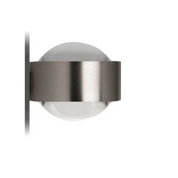 Top Light Puk Mirror LED-Spiegeleinbauleuchte-Nickel matt-Linse klar-Linse matt-mit LED (2800K)