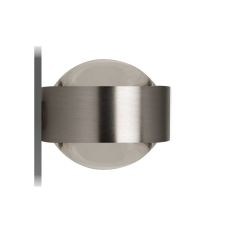 Top Light Puk Mirror LED-Spiegeleinbauleuchte-Nickel matt-Linse/Linse-mit LED (2800K)