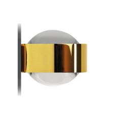 Top Light Puk Mirror LED-Spiegeleinbauleuchte-Vergoldet-Linse klar-Linse matt-mit LED (2800K)