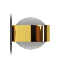 Top Light Puk Mirror LED-Spiegeleinbauleuchte-Vergoldet-Linse matt-Linse matt-mit LED (2800K)