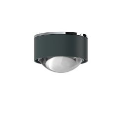 Top Light Puk One 2 LED-Deckenleuchte-Anthrazit matt/Chrom-Linse klar-mit LED (2800K)