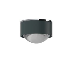 Top Light Puk One 2 LED-Deckenleuchte-Anthrazit matt/Chrom-Linse matt-mit LED (2800K)