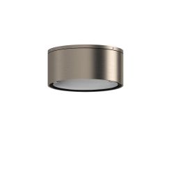 Top Light Puk One 2 LED-Deckenleuchte-Nickel matt-Glas mattiert-mit LED (2800K)