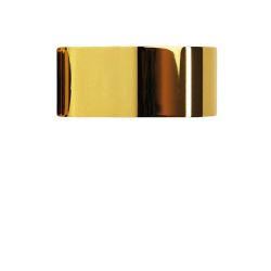 Top Light Puk One Deckenleuchte-Vergoldet-Glas mattiert