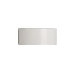 Top Light Puk Side Twin LED-Wand-/Deckenleuchte-Weiß/Chrom-Armlänge 30 cm-kein Einsatz-kein Einsatz-mit LED (2800K)