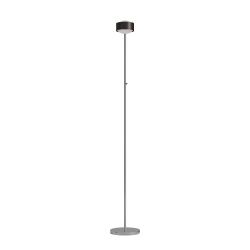 Top Light Puk! 120 Eye Floor Avantgarde LED-Stehleuchte-Black Wood/Chrom-Linse matt-mit LED (2700K)