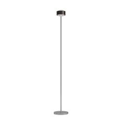 Top Light Puk! 120 Eye Floor Stehleuchte-Black Wood/Chrom-Linse klar-ohne Dimmer