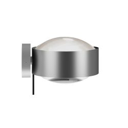 Top Light Puk! 160 Wall Avantgarde LED-Wandleuchte-Chrom matt-Linse klar-Linse matt-mit LED (2700K)
