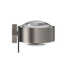 Top Light Puk! 160 Wall Avantgarde LED-Wandleuchte-Nickel matt-Linse klar-Linse klar-mit LED (2700K)