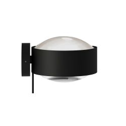 Top Light Puk! 160 Wall Avantgarde LED-Wandleuchte-Schwarz matt-Linse klar-Linse matt-mit LED (2700K)