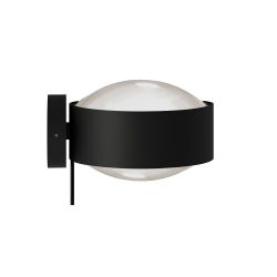 Top Light Puk! 160 Wall Avantgarde LED-Wandleuchte-Schwarz matt-Linse matt-Linse matt-mit LED (2700K)