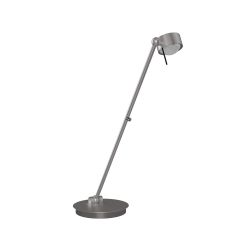 Top Light Puk! 80 Table Avantgarde LED-Tischleuchte-Chrom matt-Glas matt-Linse matt-Höhe 800 mm-mit LED (2700K)