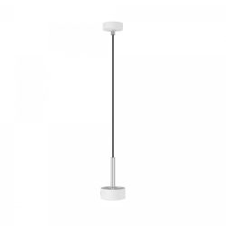 Top Light Puk Mini Long One LED-Pendelleuchte-Weiß matt/Chrom-kein Einsatz-mit LED (2700K)
