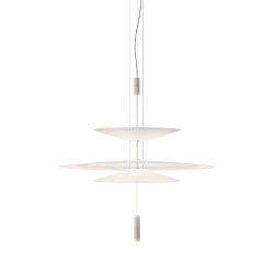 Vibia Flamingo 1530 LED-Pendelleuchte-Weiß matt; mit LED