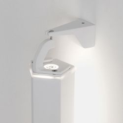 Zafferano Wandhalterung vertikal zu Pencil LED-Akkuleuchte-Weiß