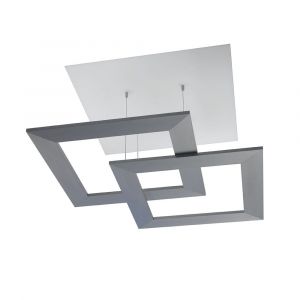 Escale Zen Due LED-Deckenleuchte-Aluminium - Glas bei lampenonline.de