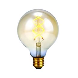 Masterlight 5 Watt LED Globe Rustikalampe Filament gold dimmbar 95 mm bei lampenonline.de