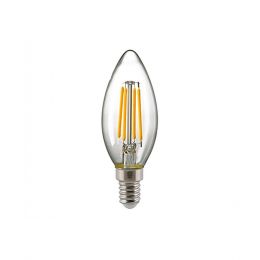 Sigor 4,5 Watt LED-Kerzenlampe Filament klar dimmbar bei lampenonline.de