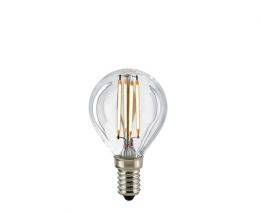 Sigor 4,5 Watt LED Kugellampe Filament klar dimmbar E14 bei lampenonline.de