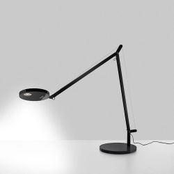 Artemide Demetra LED-Schreibtischleuchte-Schwarz matt-mit LED (2700K)