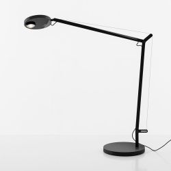 Artemide Demetra Professional LED-Schreibtischleuchte-Schwarz matt-mit LED (3000K)