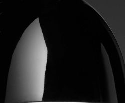 Artemide Nur Mini Gloss Sospensione LED-Pendelleuchte Schwarz glänzend