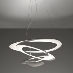 Artemide Pirce Mini Sospensione LED-Pendelleuchte-Weiß; mit LED (2700K); Dimmbar