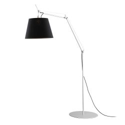 Artemide Tolomeo Paralume Outdoor Terra LED-Stehleuchte-Schwarz