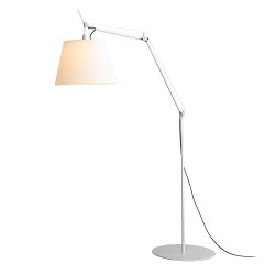 Artemide Tolomeo Paralume Outdoor Terra LED-Stehleuchte-Weiß