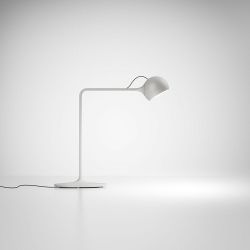 Artemide Ixa Tavolo LED-Tischleuchte-Weißgrau 01