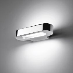 Artemide Talo Parete LED-Wandleuchte-Chrom-mit LED (2700K)