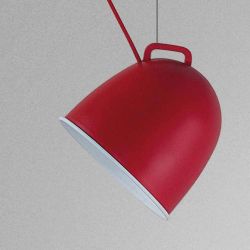 B.Lux Scout S40 LED-Pendelleuchte-Rot