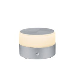 Bankamp Button 5009 LED-Tischleuchte-Aluminium-mit dim2warm (2200K - 2700K)