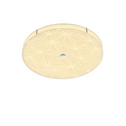 Bankamp Mandala 42 LED-Deckenleuchte-Glasdekor 3 (7805)-mit Dim2Warm (2200K - 2700K)