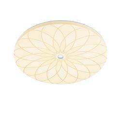 Bankamp Mandala 52 LED-Deckenleuchte-Glasdekor 2 (7804)-mit Dim2Warm (2200K - 2700K)