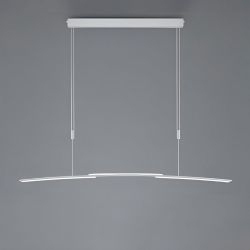 Bankamp Plain 2354 LED-Pendelleuchte-Aluminium matt