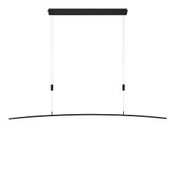 Bankamp Plain 2355 LED-Pendelleuchte-Anthrazit matt