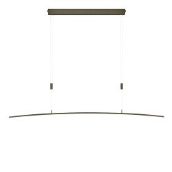 Bankamp Plain 2355 LED-Pendelleuchte-Bronze