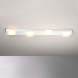 Bopp Leuchten Lamina LED-Deckenleuchte 4-flammig-Weiß-mit LED (2700K)