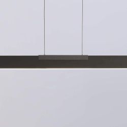 Bopp Leuchten Nano 140 LED-Pendelleuchte-Schwarz lackiert-mit LED (2200K - 2900K)