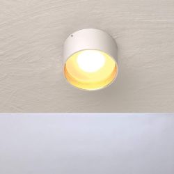 Bopp Leuchten Reflektor Ring zu Bopp One LED Wand- und Deckenleuchte gerade-Weiß/Blattgold