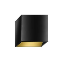 Bruck Cranny LED PD W LED-Wandleuchte Schwarz Gold