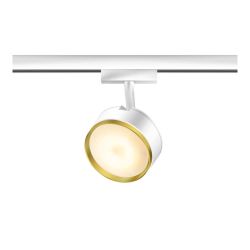 Bruck Tuto II Spot DLR LED-Strahler-Weiß/Gold-mit LED (2700K)