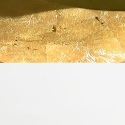 Catellani & Smith LEDERAM W, Ø 17 cm LED-Wandleuchte - Weiß/Gold, mit LED (2700K)