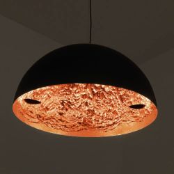 Catellani & Smith Stchu-Moon 02 Ø 60 cm LED-Pendelleuchte-Kupfer